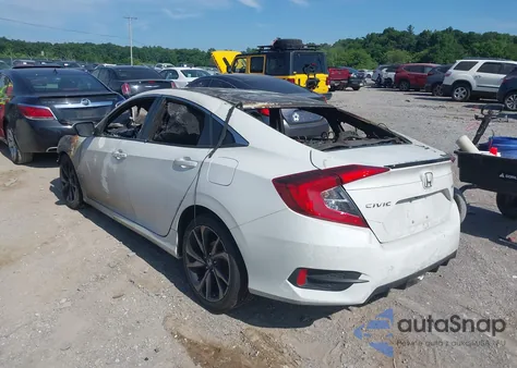 2019 Honda Civic Sport из США, поврежденный, VIN 2HGFC2F85KH558307